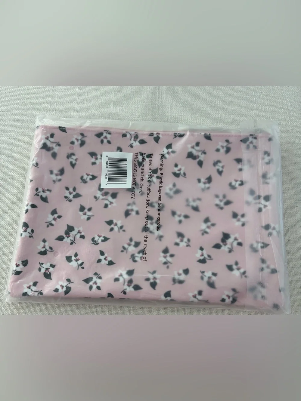 kate spade Pink Floral Zipper Pouch, Cosmetic Case, Clutch. New with tags
